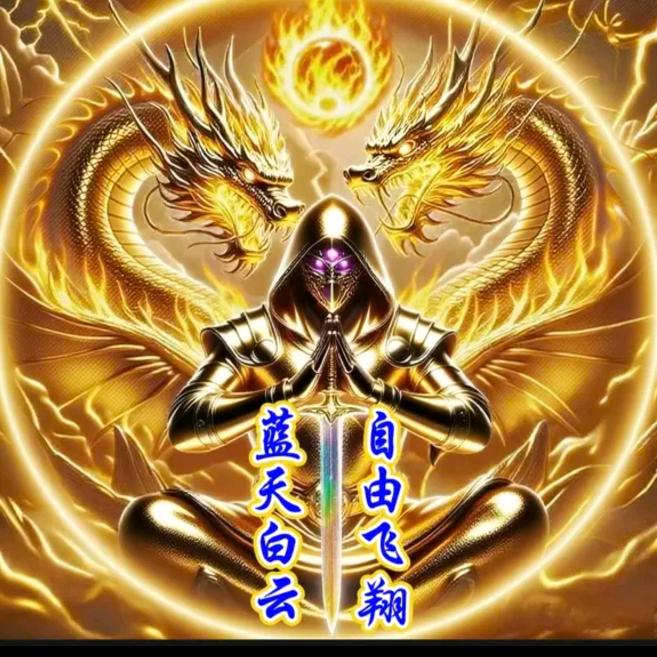 蓝天白云《自由飞翔》