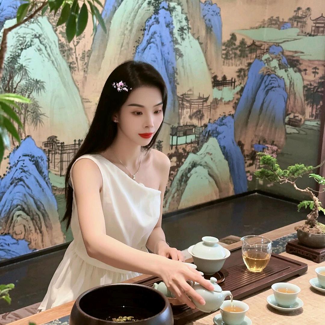 路灯下的傻丫头