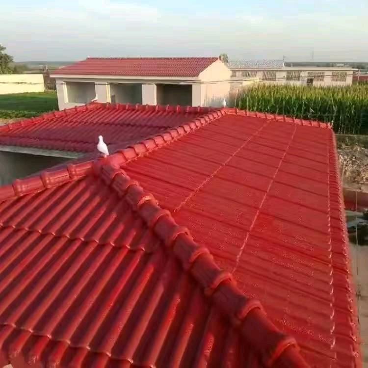 豪泽水泥彩瓦农村房