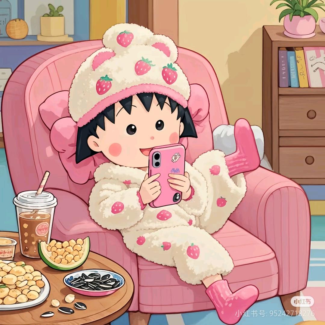 爱吃小女士