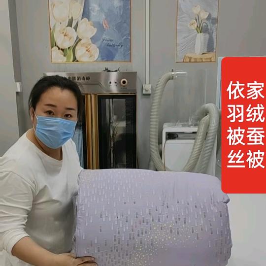 依家羽绒被蚕丝被