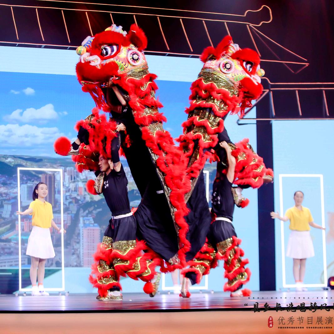 山西祥峰舞狮团（孝行天下)