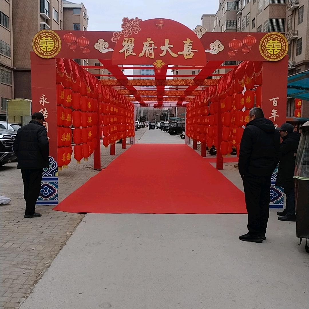 婚庆长廊搭设