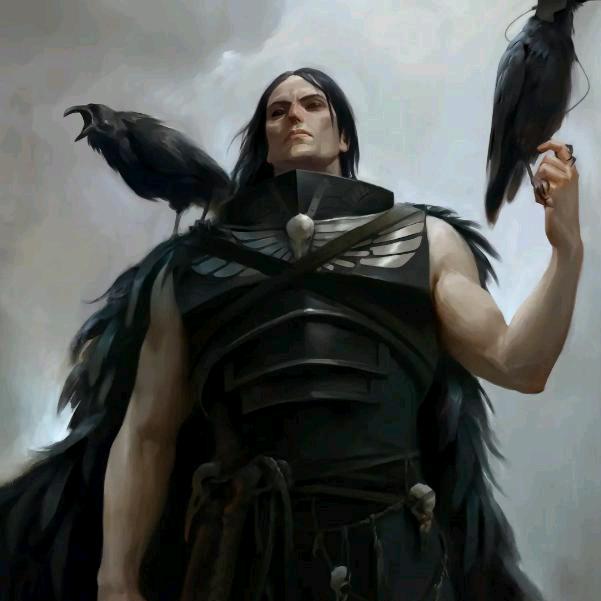 身着动力甲，手持链锯剑