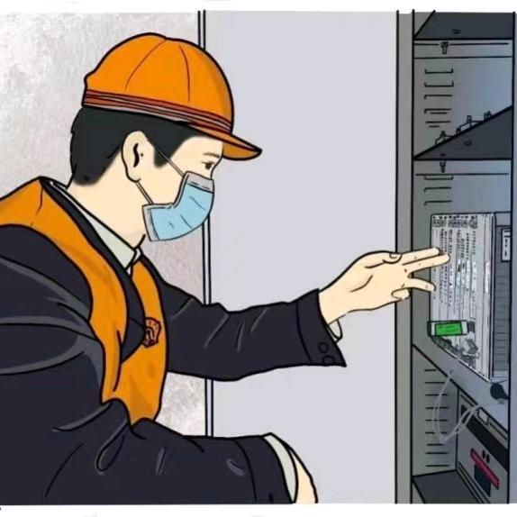 卖电梯的小男孩