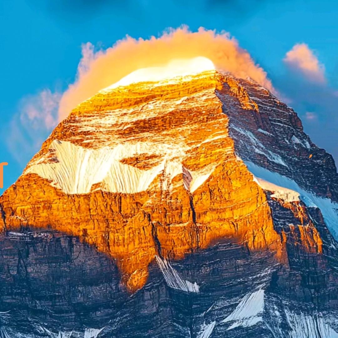 金色的山