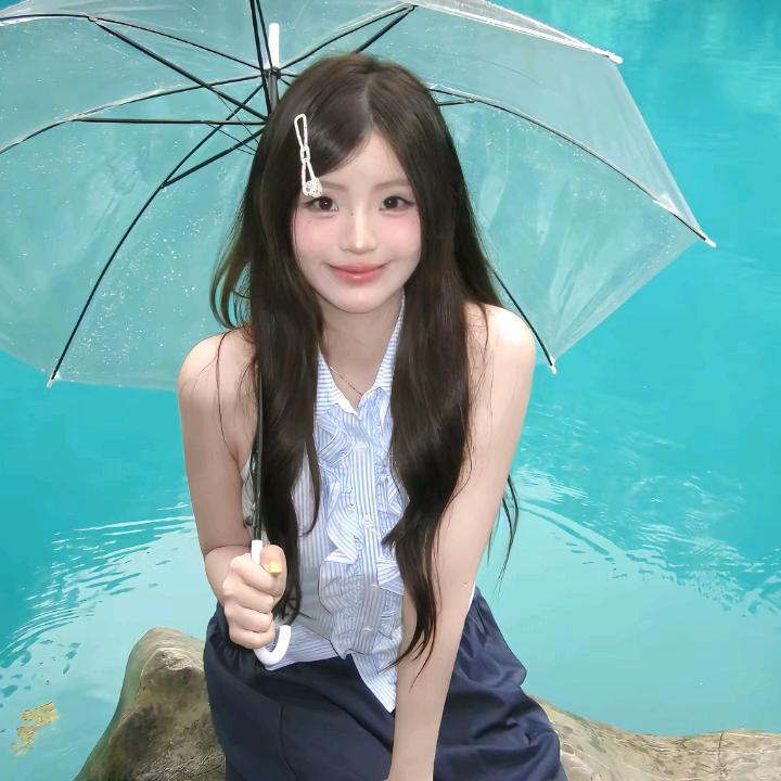 脸红了