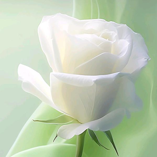 冬天里的白玫瑰…绝决连赞