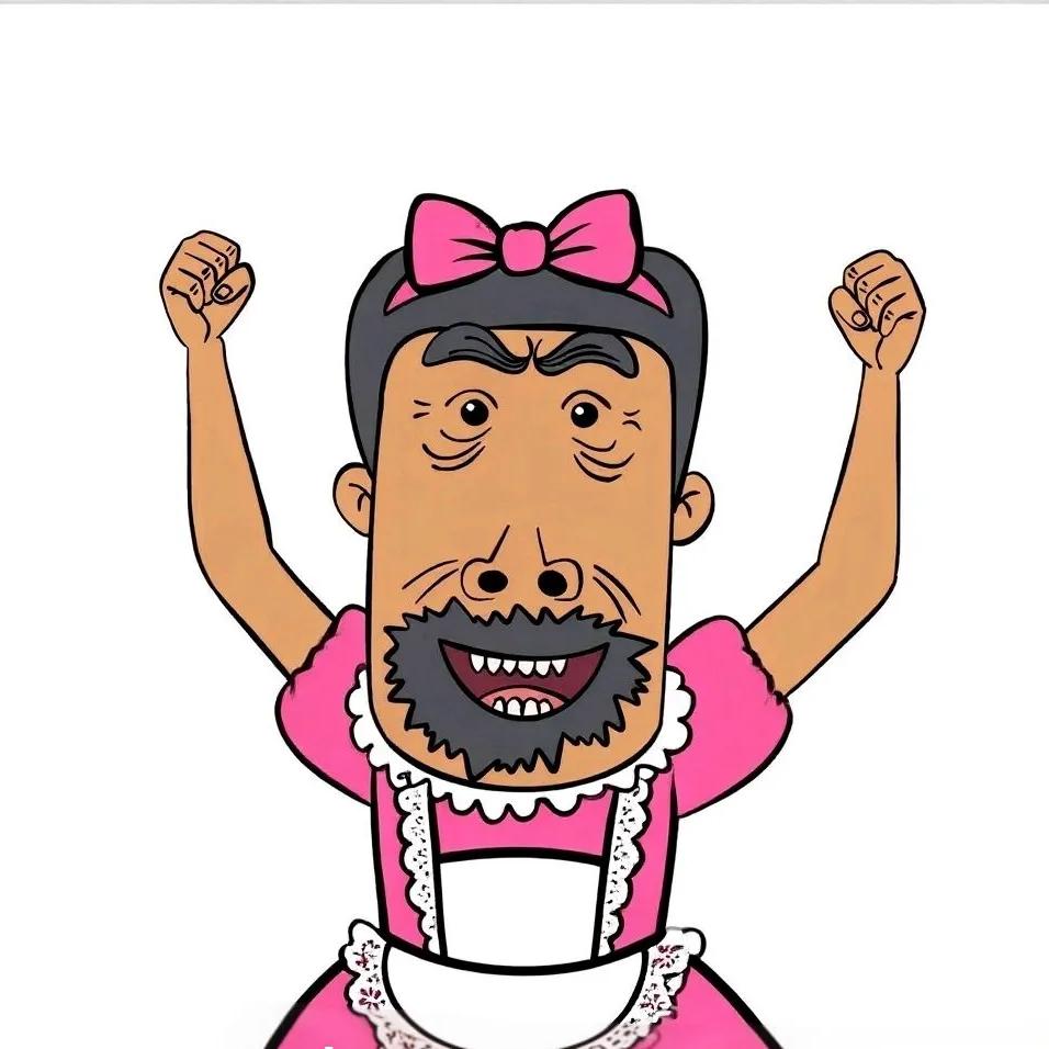 牛爷爷cos女仆勾引壮壮妈