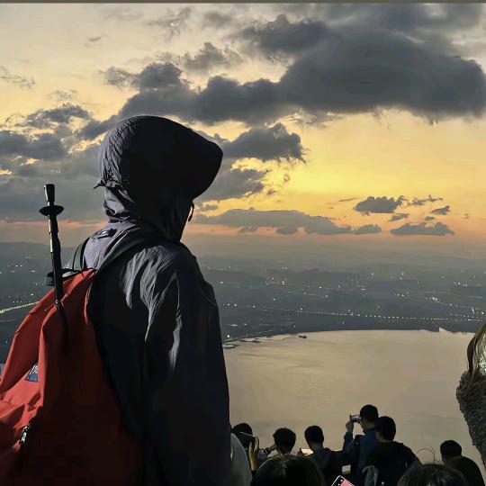 晚风停了