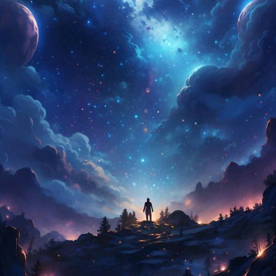 世事皆注定，你我非星辰。❤️❤️
