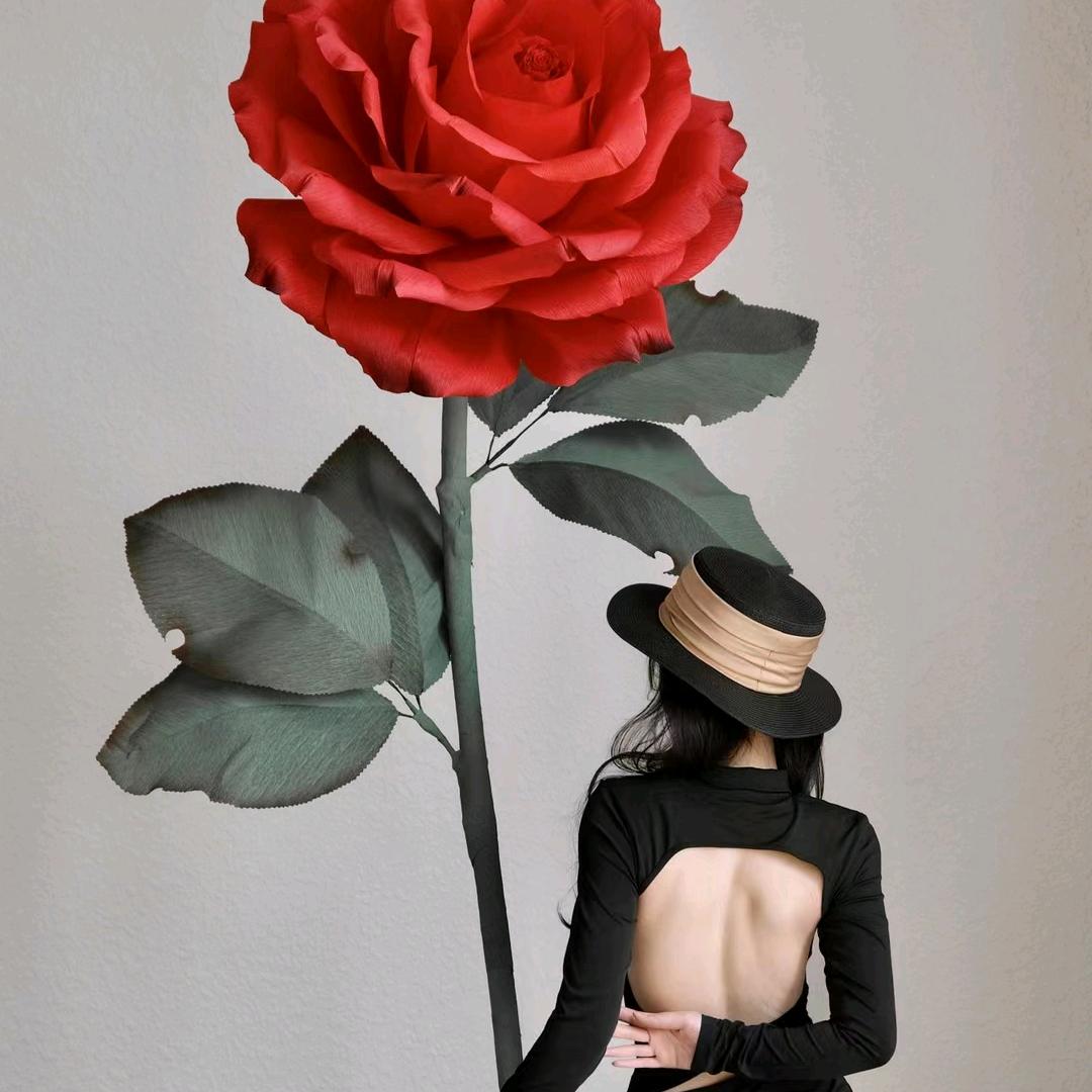 🌈半夏巨型纸艺花定制