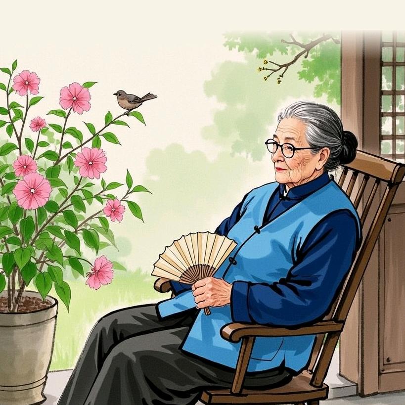 治愈系的奶奶