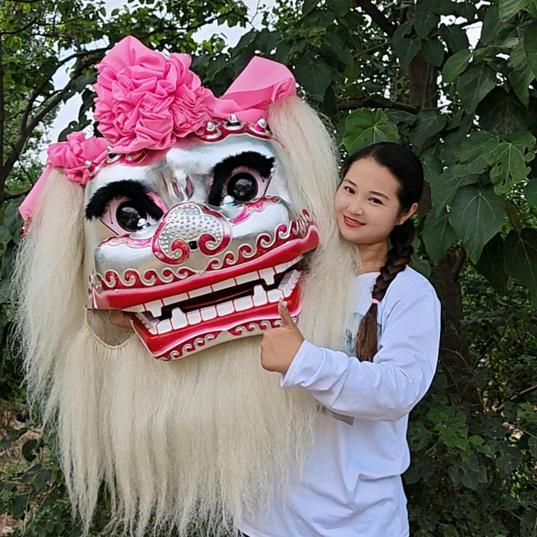 郑州兄妹舞狮团-醉狮妹丽丽