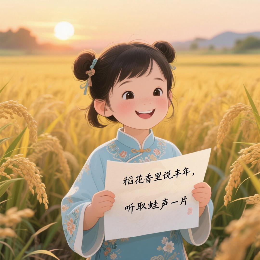 学古诗的小美好