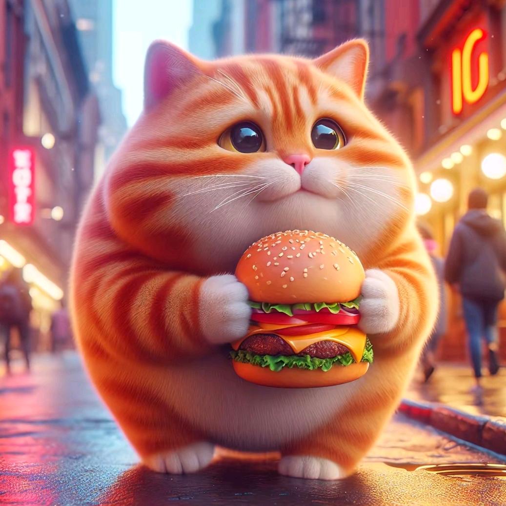 一只小馋猫😽