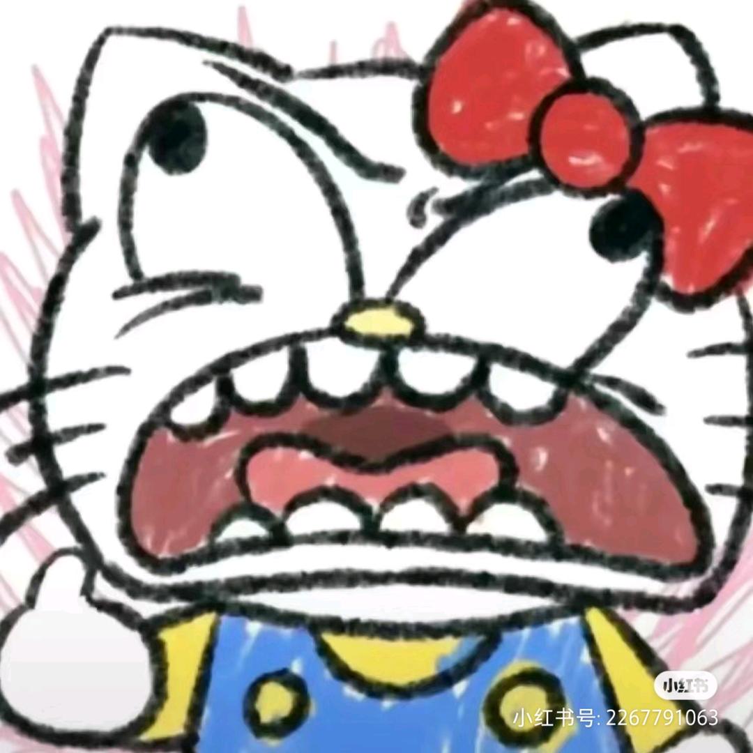 悲伤Kitty猫