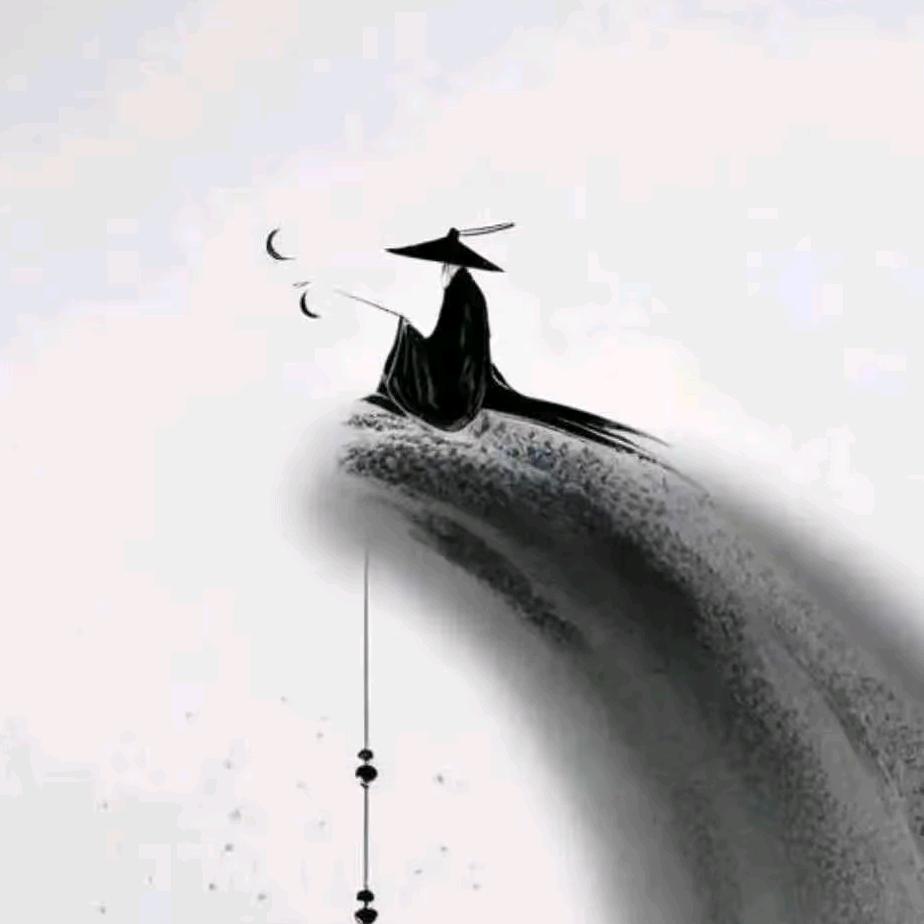 寒江孤影