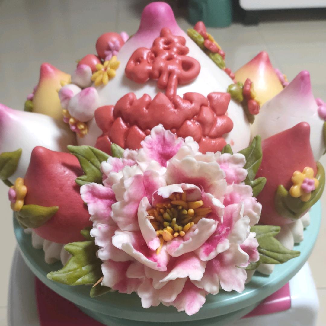 指尖崔开馍上花（崔美英）