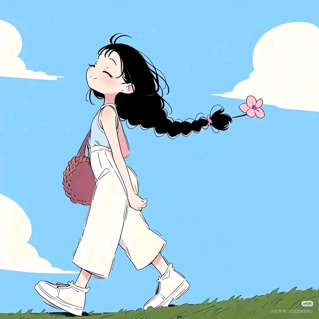 唯一纯白的花