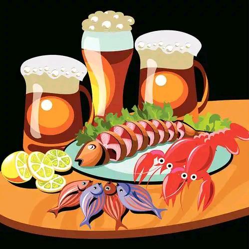 啤酒海鲜超市
