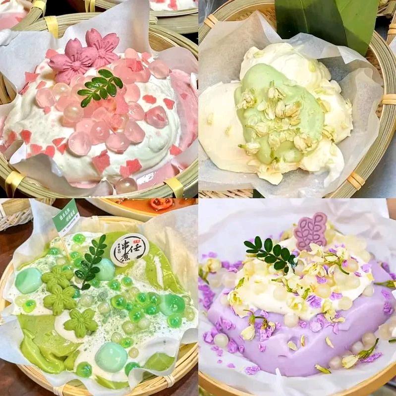 文化宫夜市（养生热饮烤梨，烤奶）