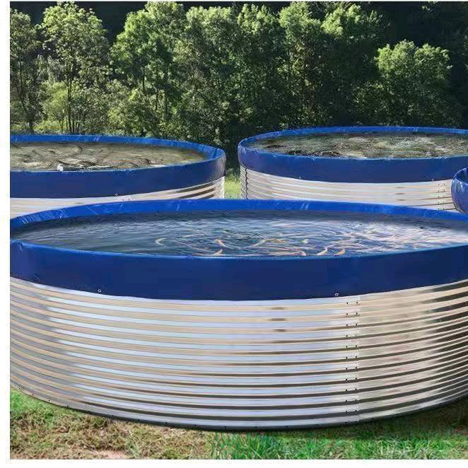 迎辉镀锌板帆布蓄水池
