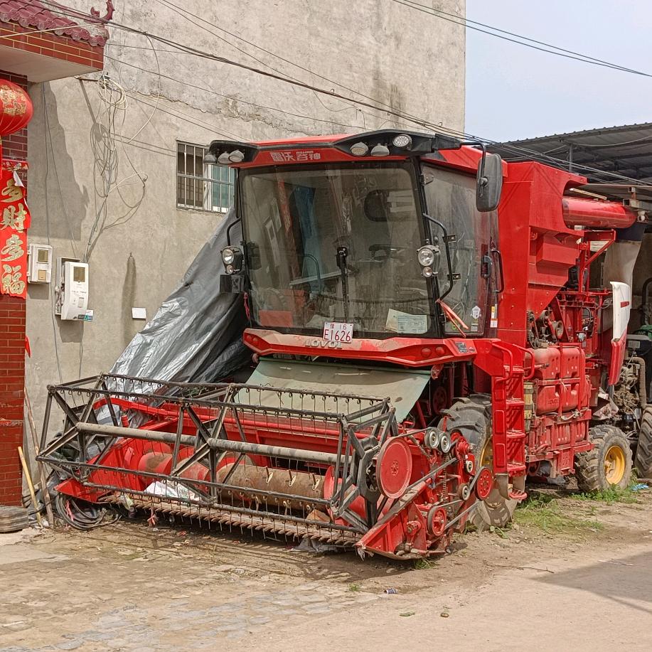 胖子哥，跨区收割小麦，玉米