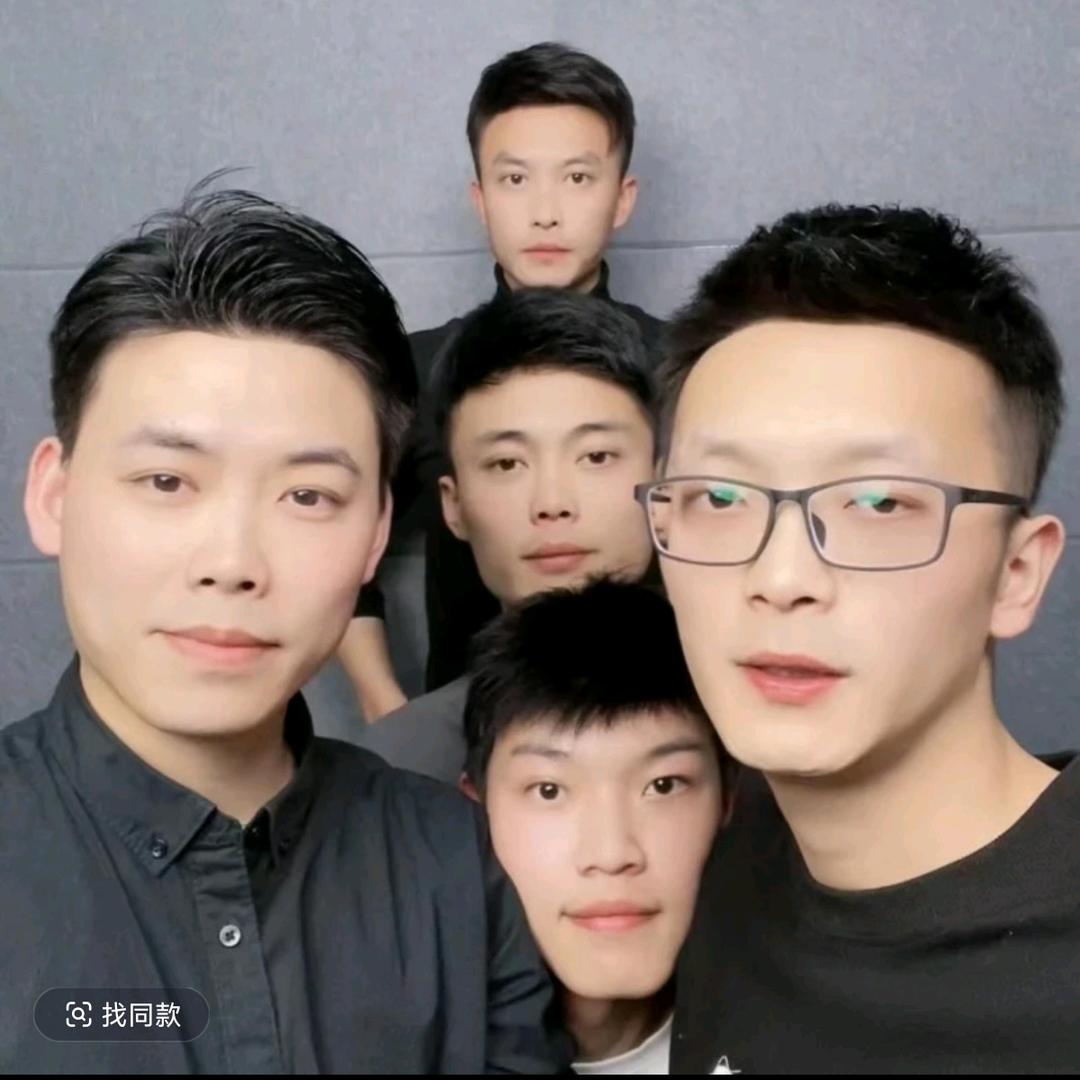手织真人假发