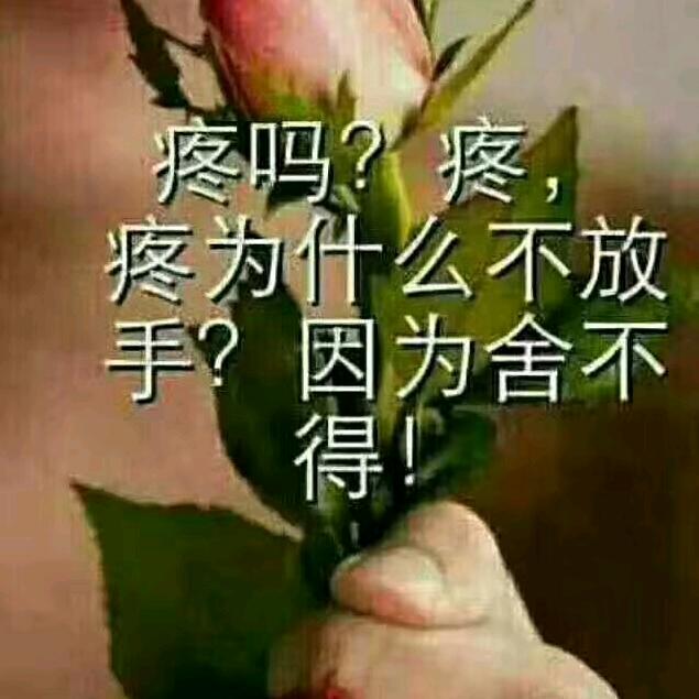 握住伤痕累累，放手心有不甘