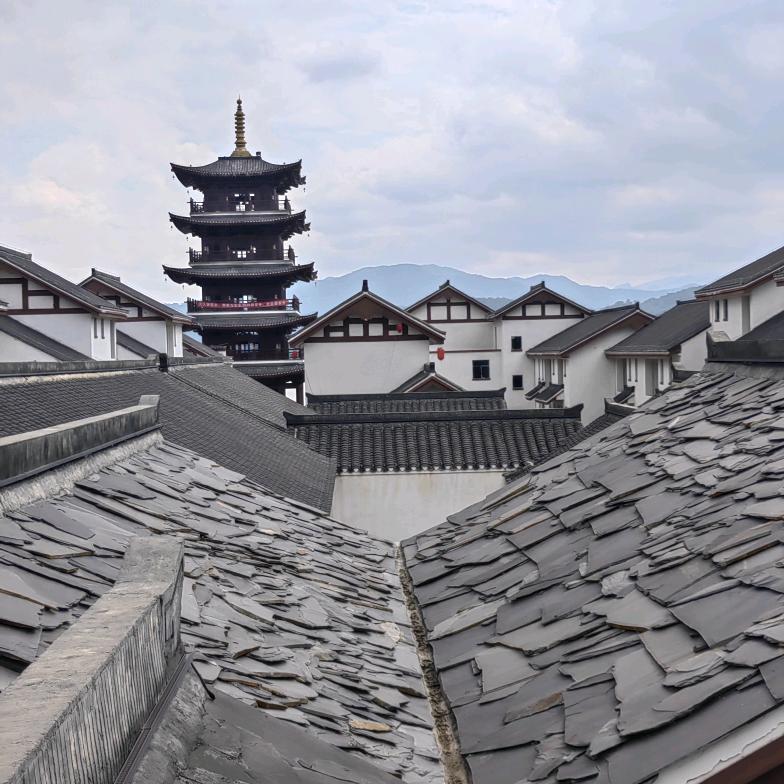 友福古建 园林景观 寺庙塔楼