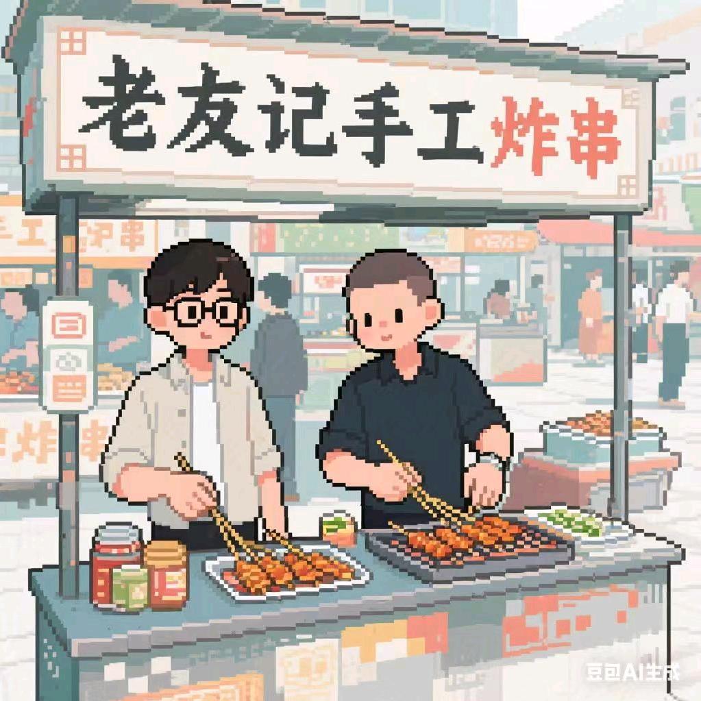老友记新派手工炸串