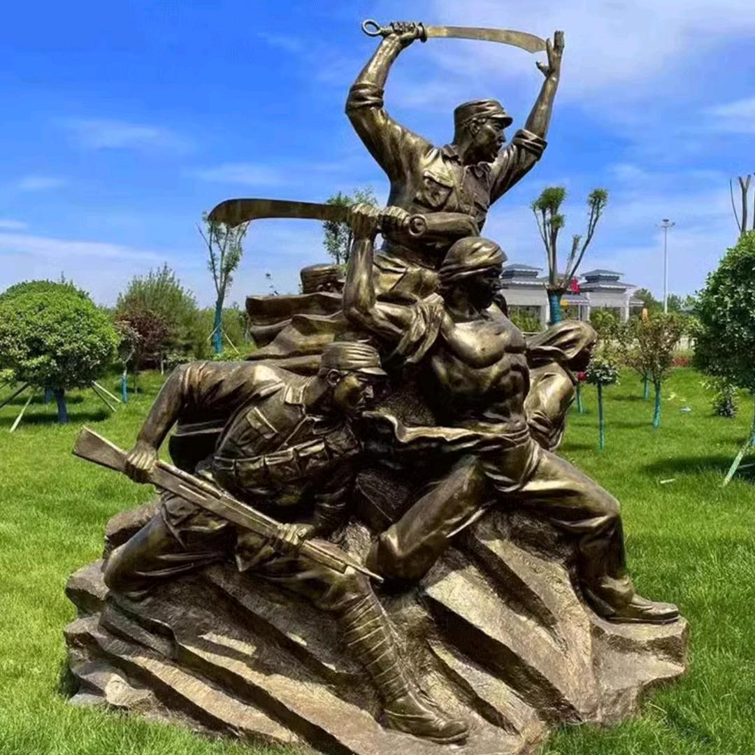 河北十域方雕塑有限公司-铜像部