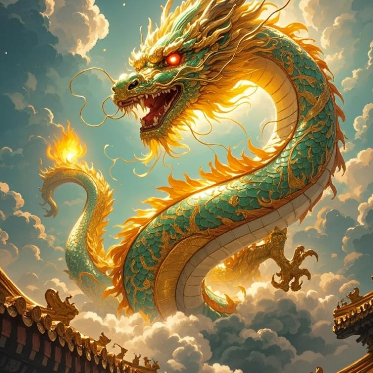 金龙走天下，年年会更好！