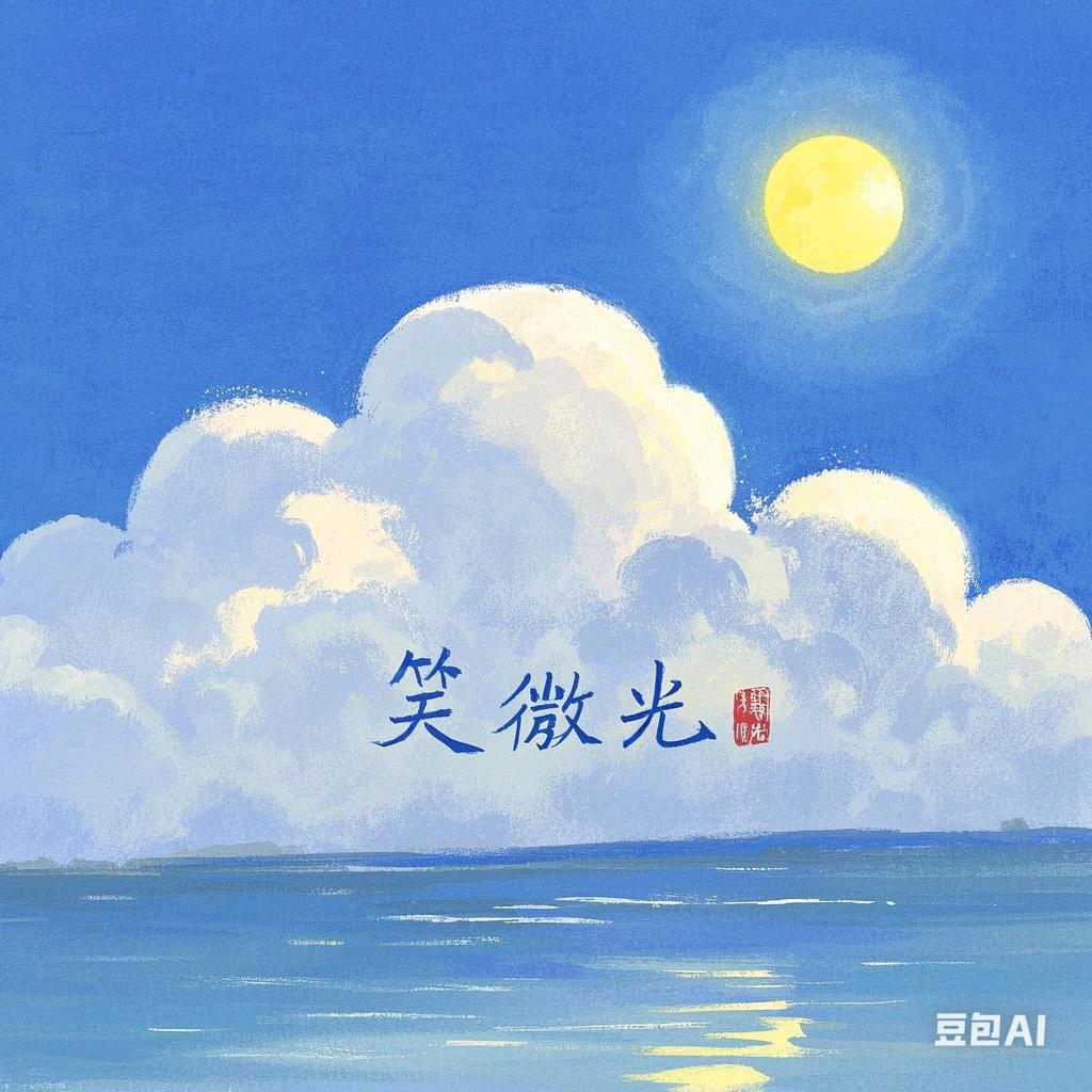 笑微光
