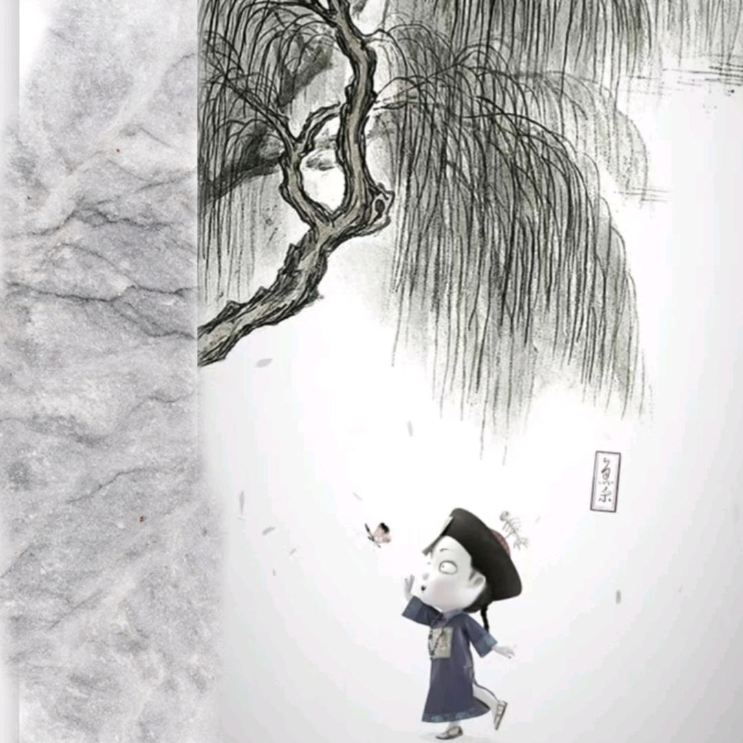 液约小鬼     牡丹花