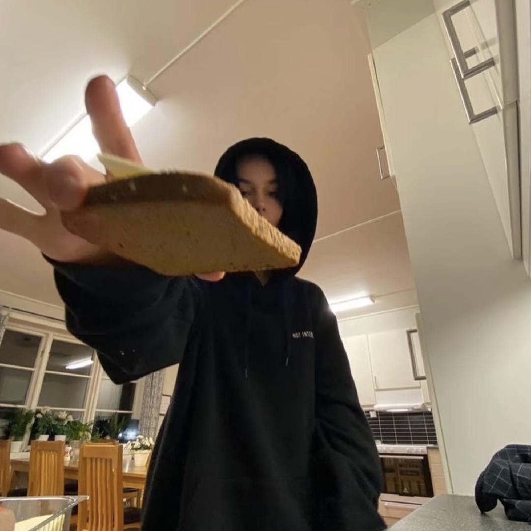 在睡觉了