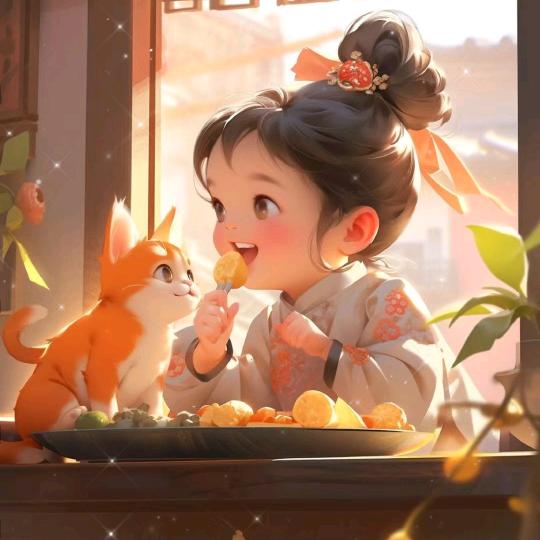 婷婷，零食