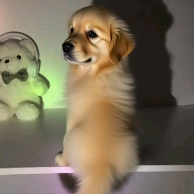 阿源说这只狗叫小源