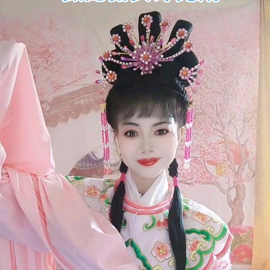 黄梅情缘手工戏曲头饰订做