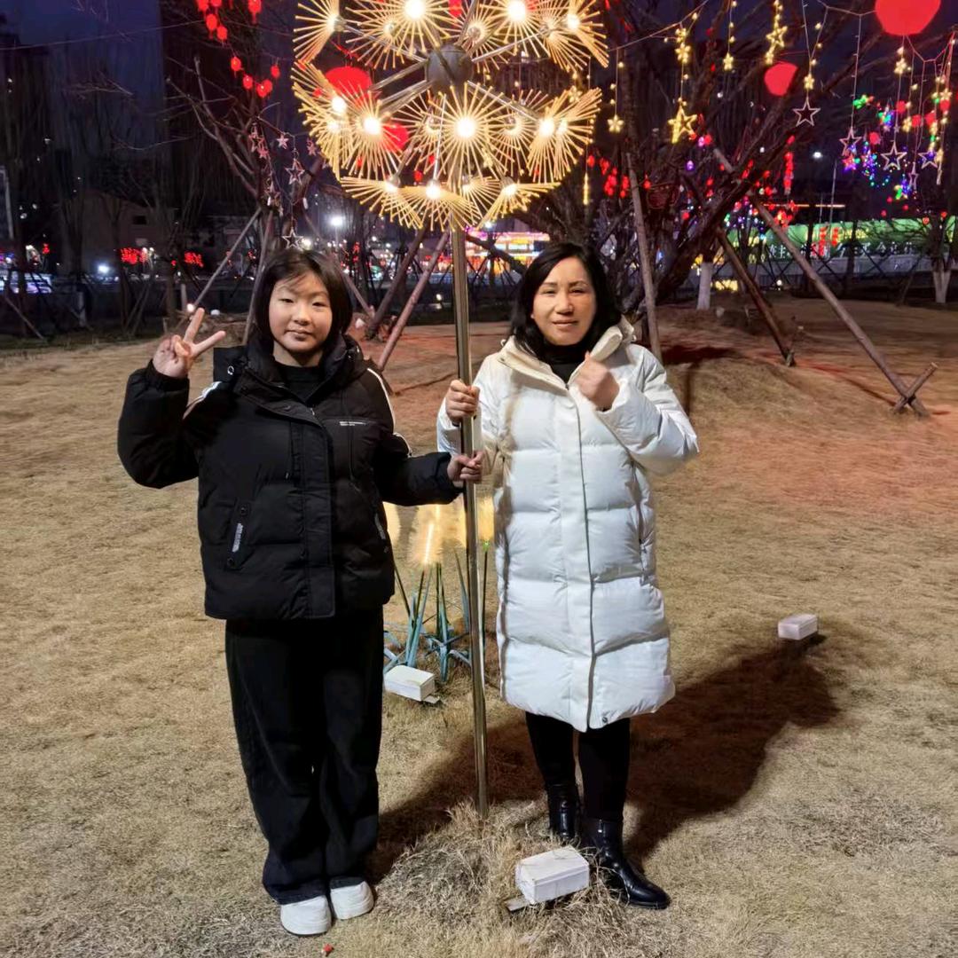 幸福来了。老段