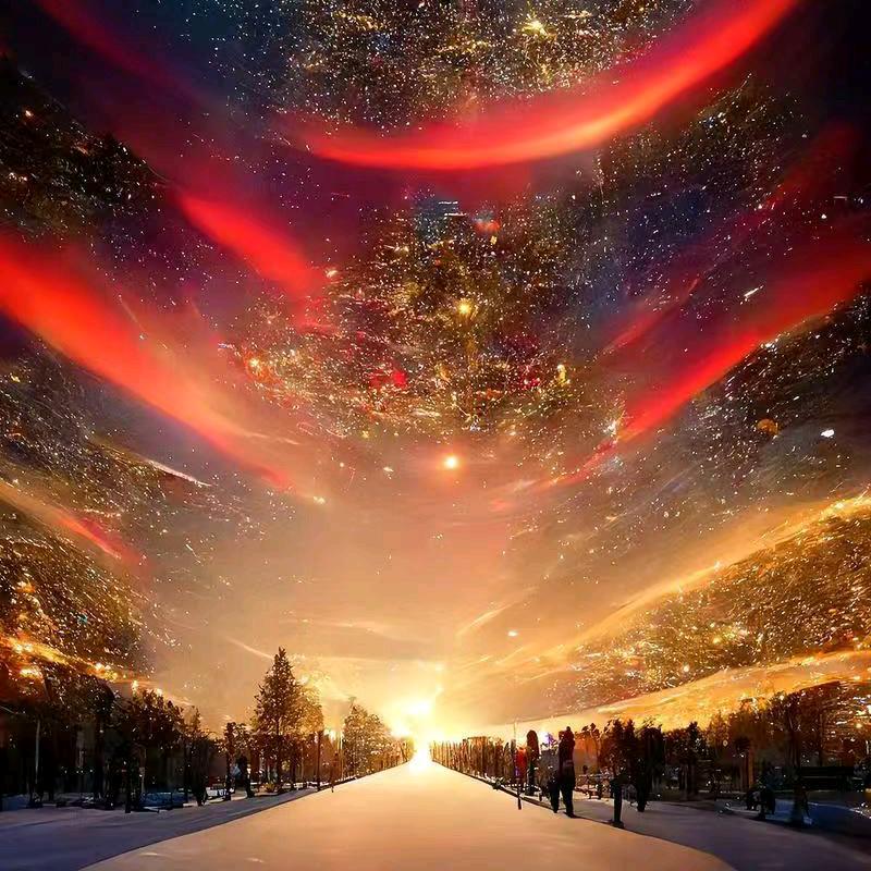 一束光影