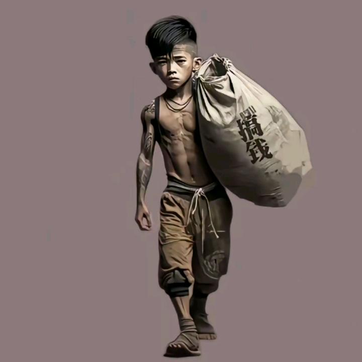 一路奋斗的男孩