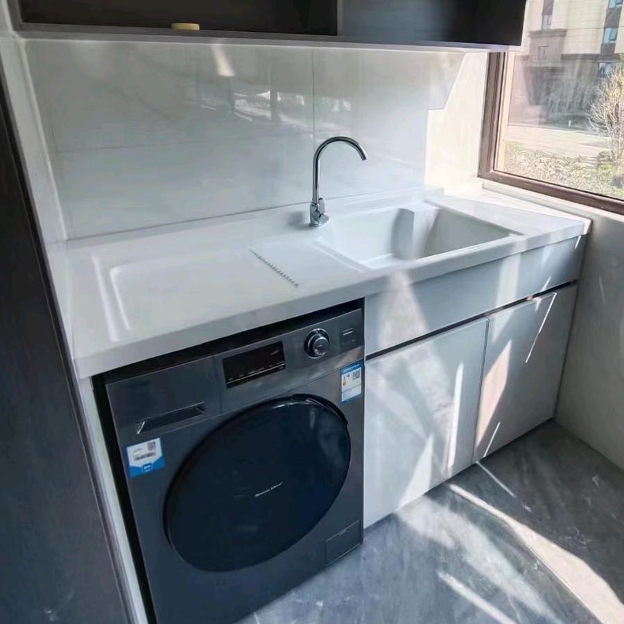 淮阳全铝阳台洗衣柜