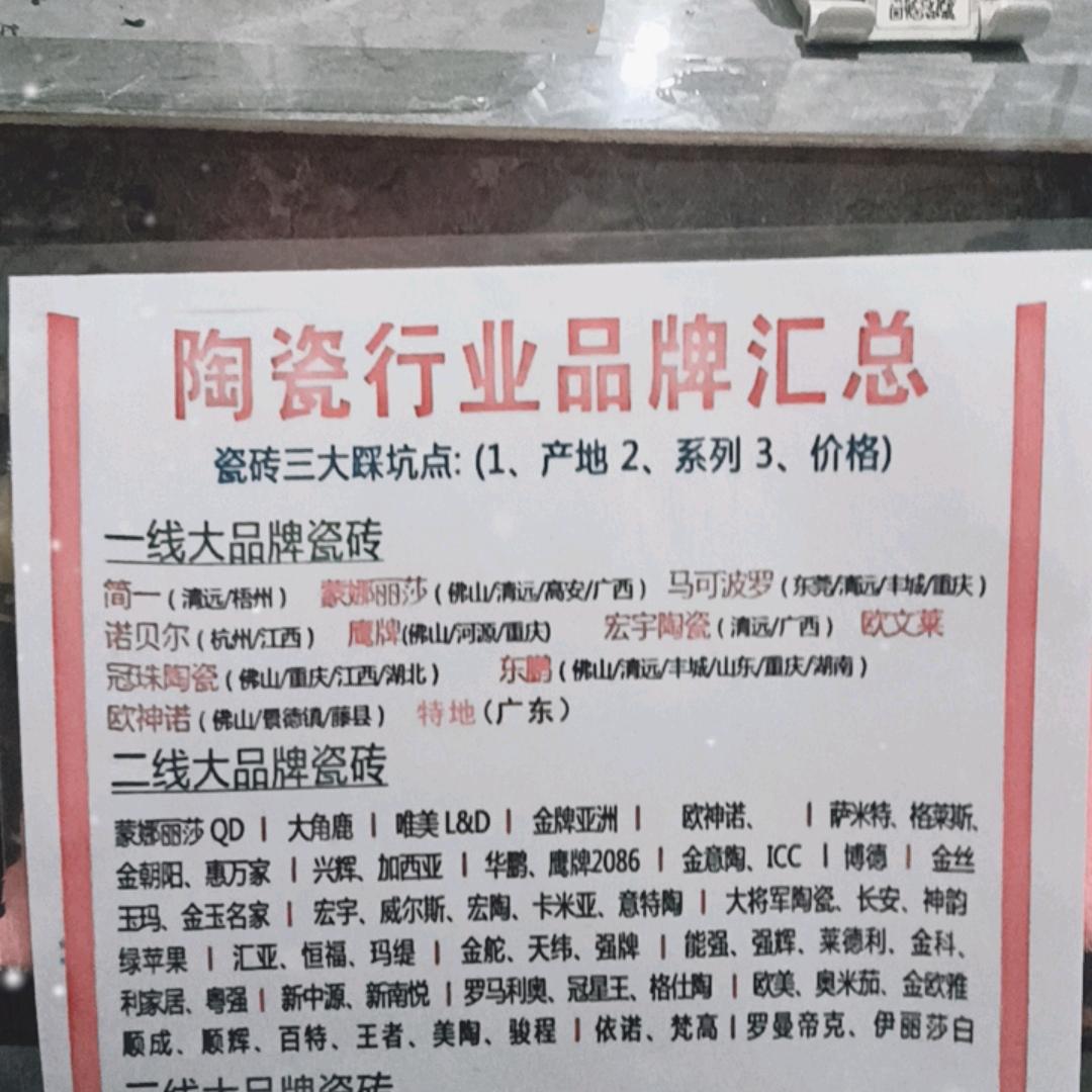特地，瓷砖，答人