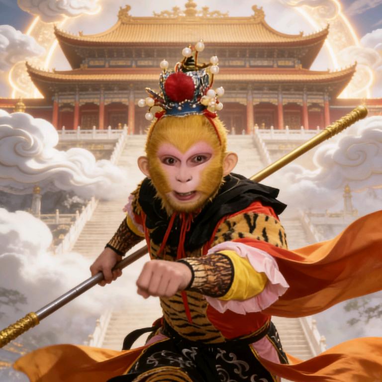 百变美猴王～墨明