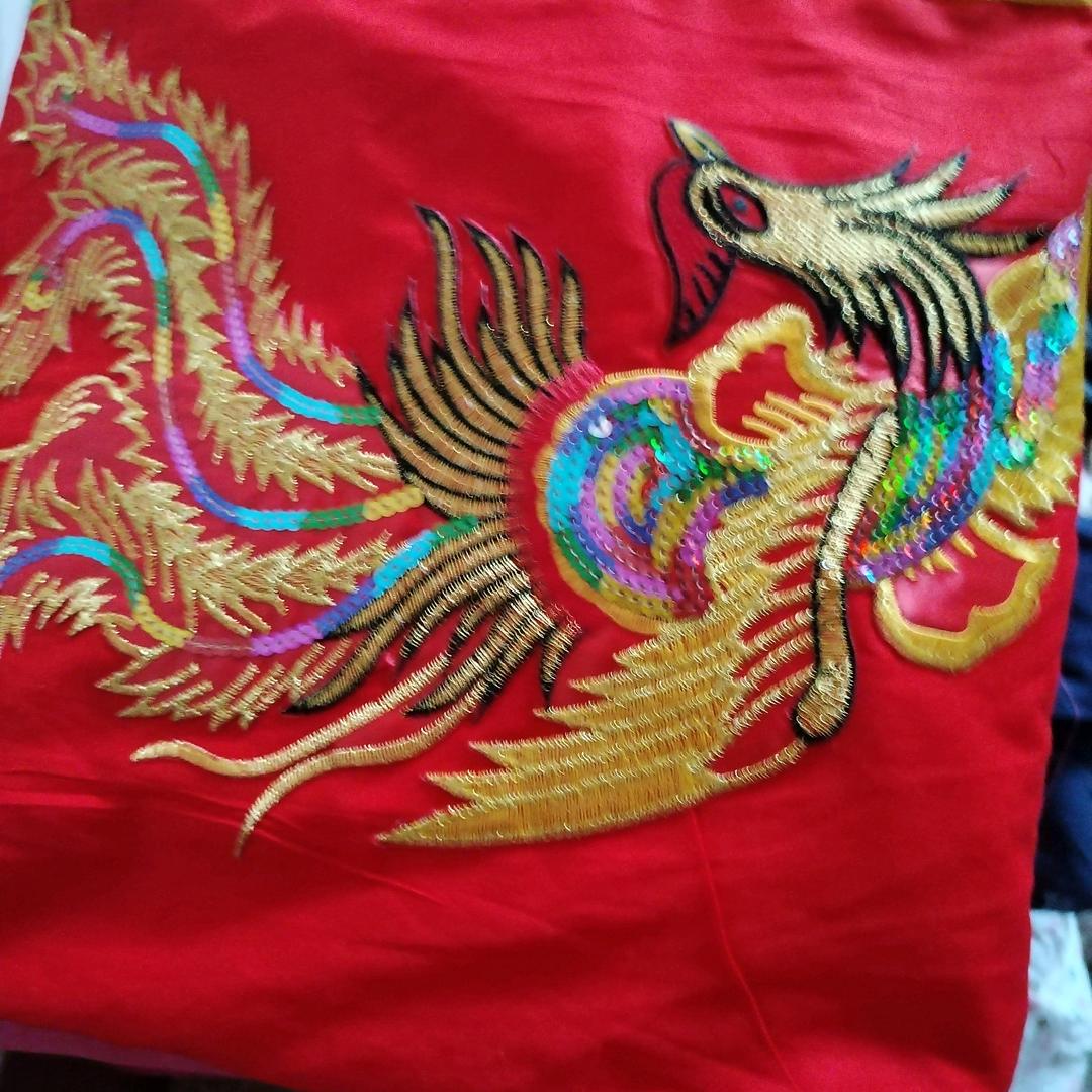 蒲家村王姐卖布加工神衣神袍