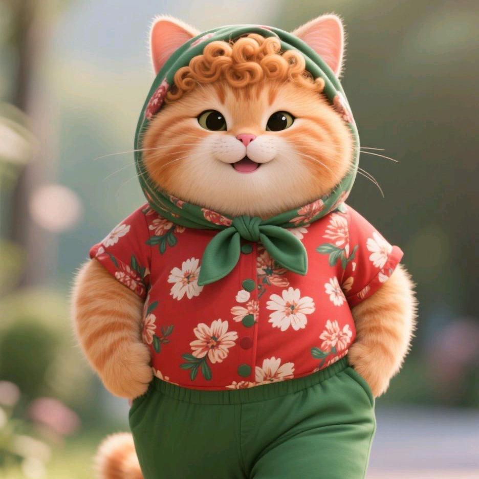 大福胖橘猫