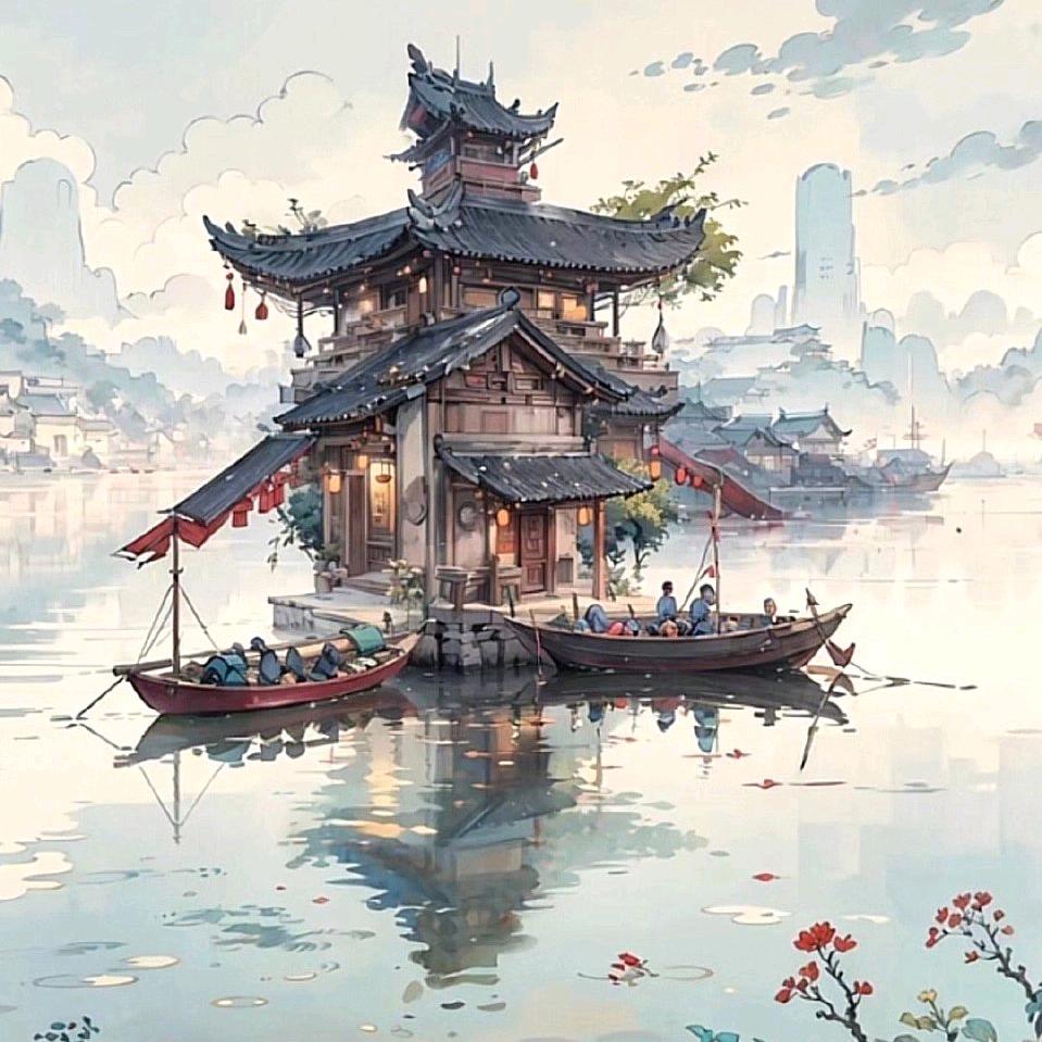 飞翔与蓝天