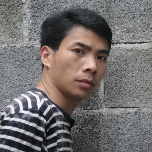 地球木屋的人像油画